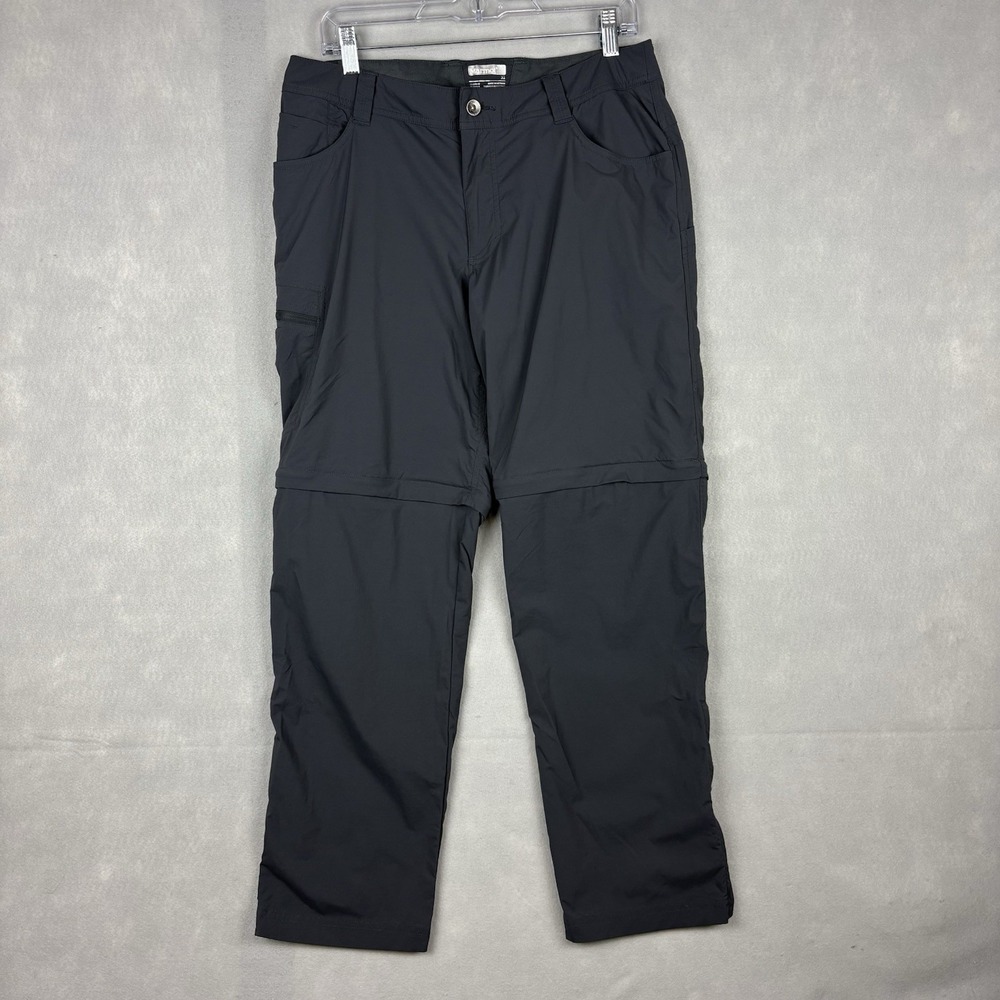 Marmot Convertible Pants Men’s 32x29 Gray Nylon Utility Outdoors Hiking Shorts